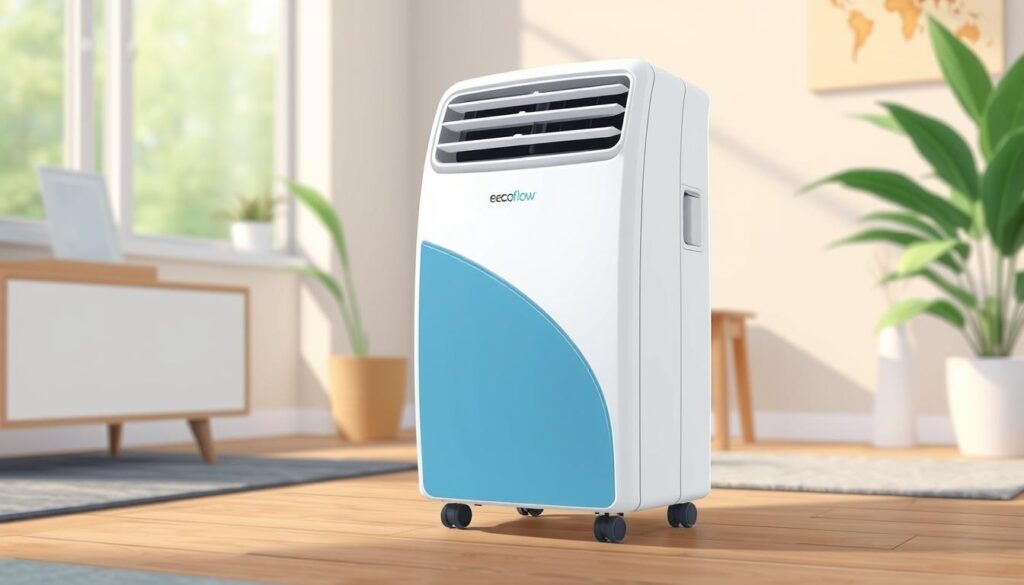 Generate an image of the EcoFlow Wave 2 portable air conditioner