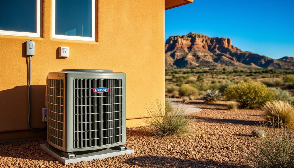AC unit reset safety precautions