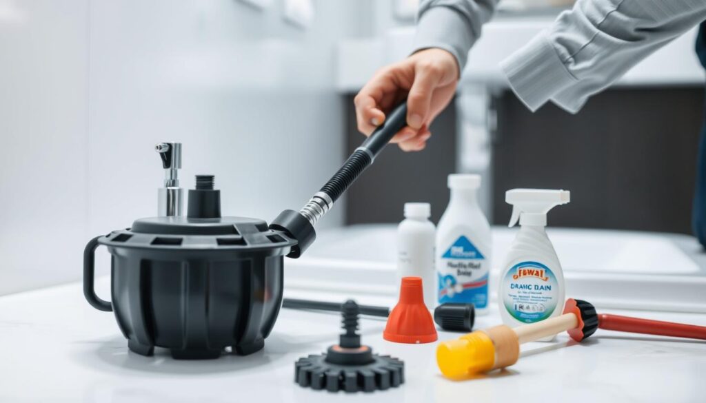 professional clogged drain solution